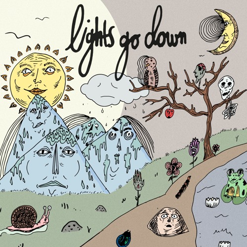 Lights Go Down illustrated band artwork